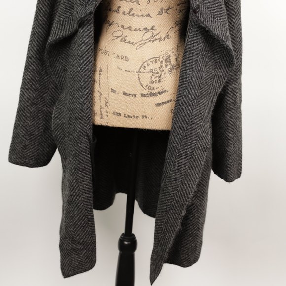 Max Studio Woman long Wool Blend Cardigan Sweater size 1X - Picture 6 of 11